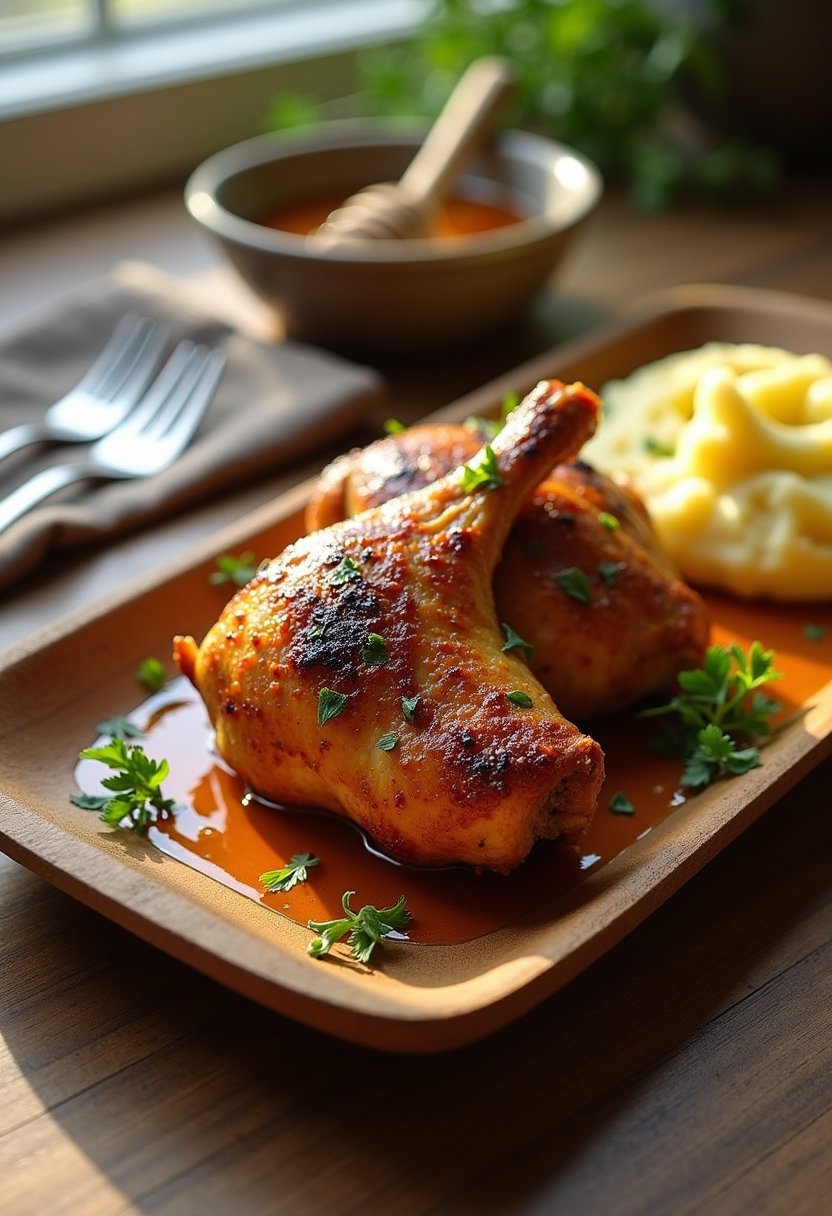 Honey Butter Chicken Recipe final dish