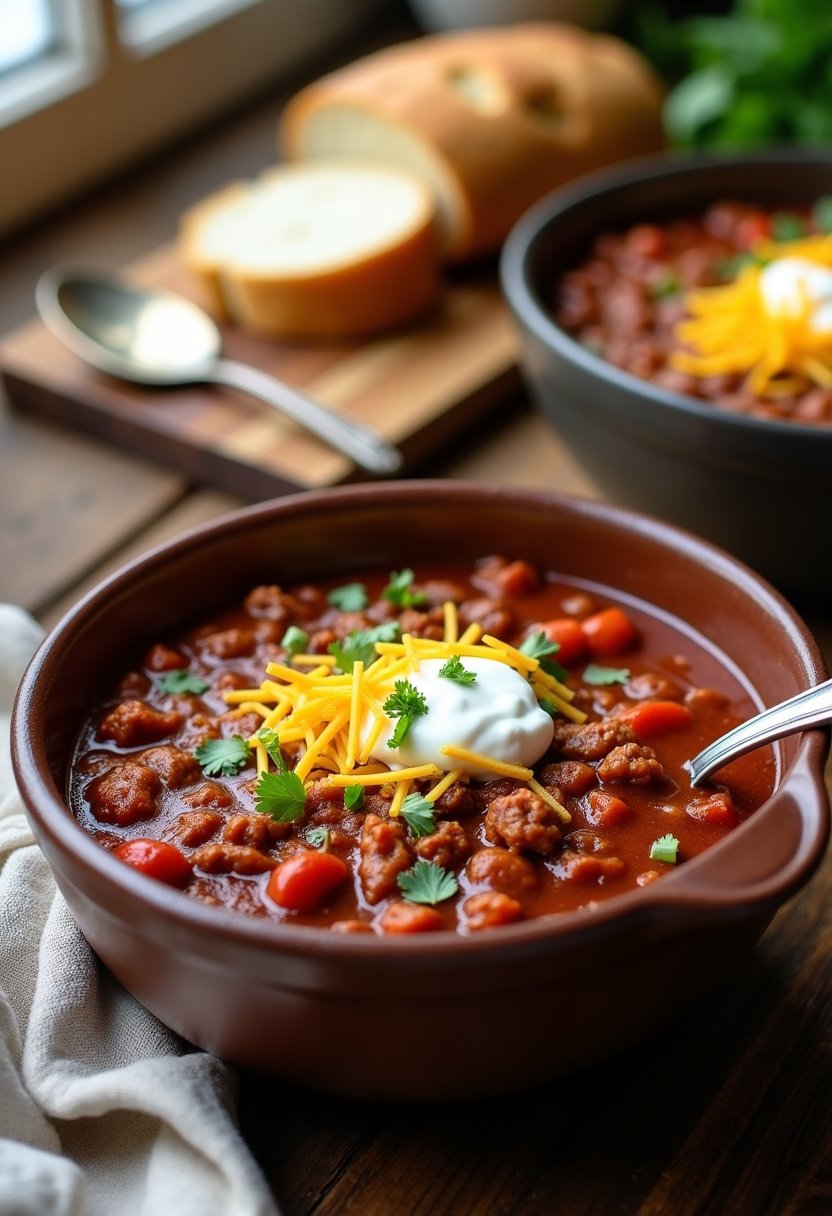 Keto Chili Recipe final dish
