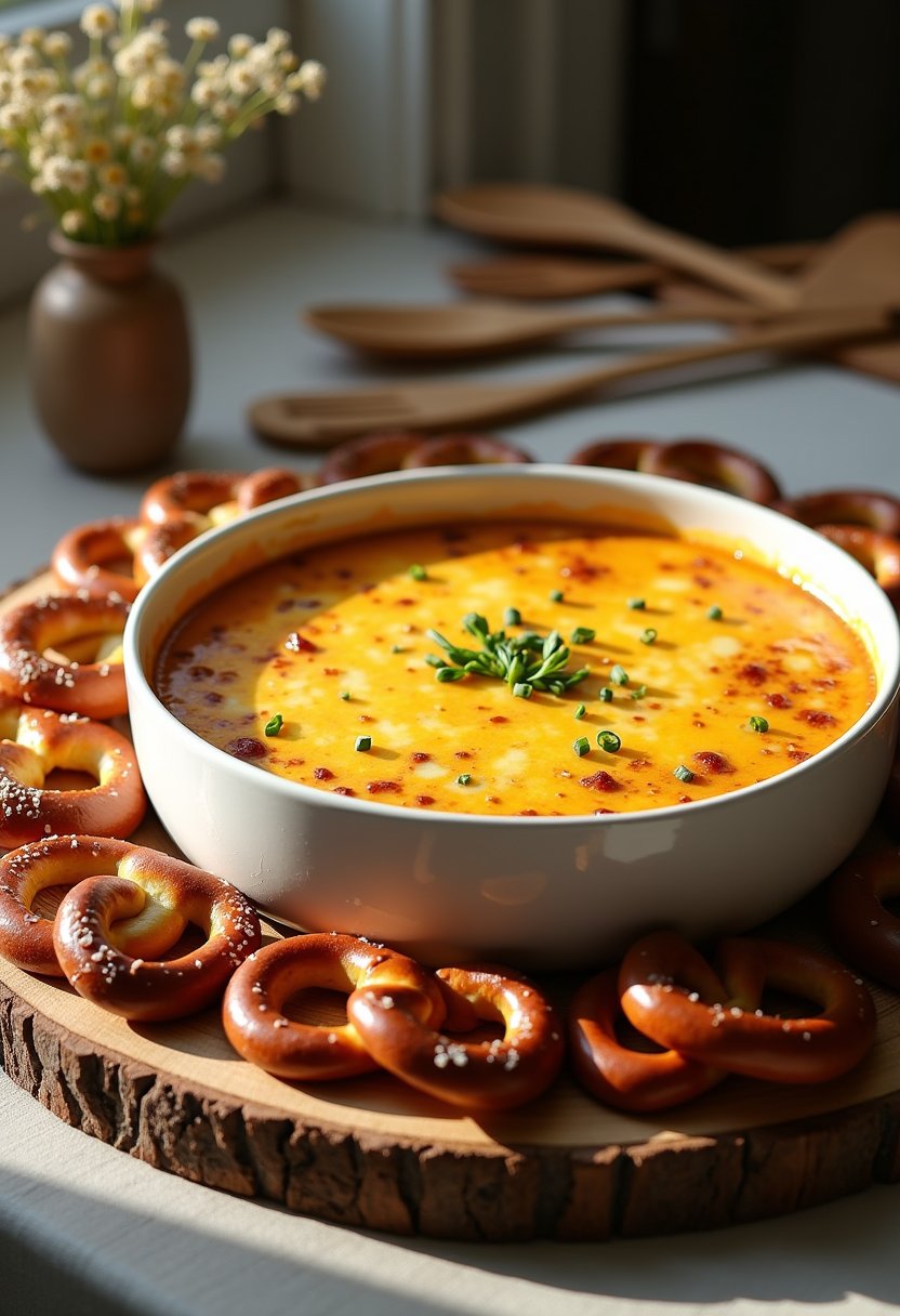 Omg Pretzel Dip Recipe final dish