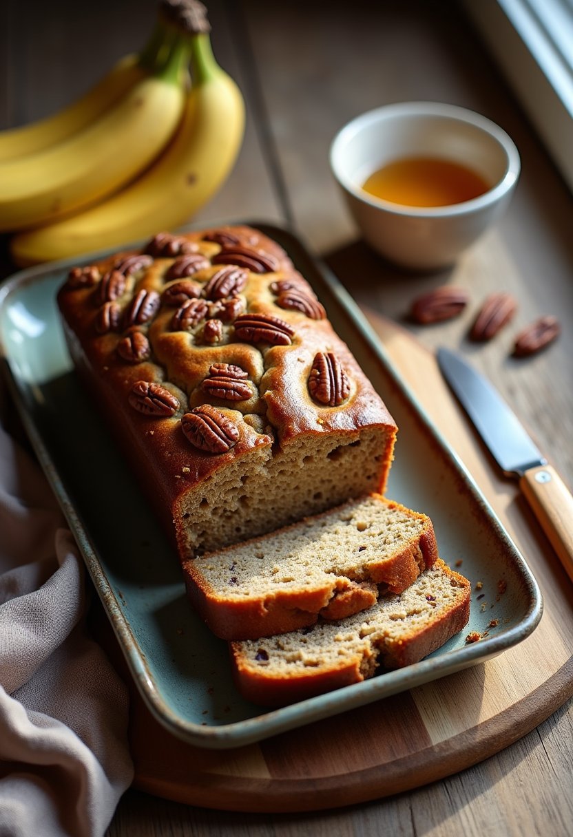 Banana Bread With Pecans Recipe