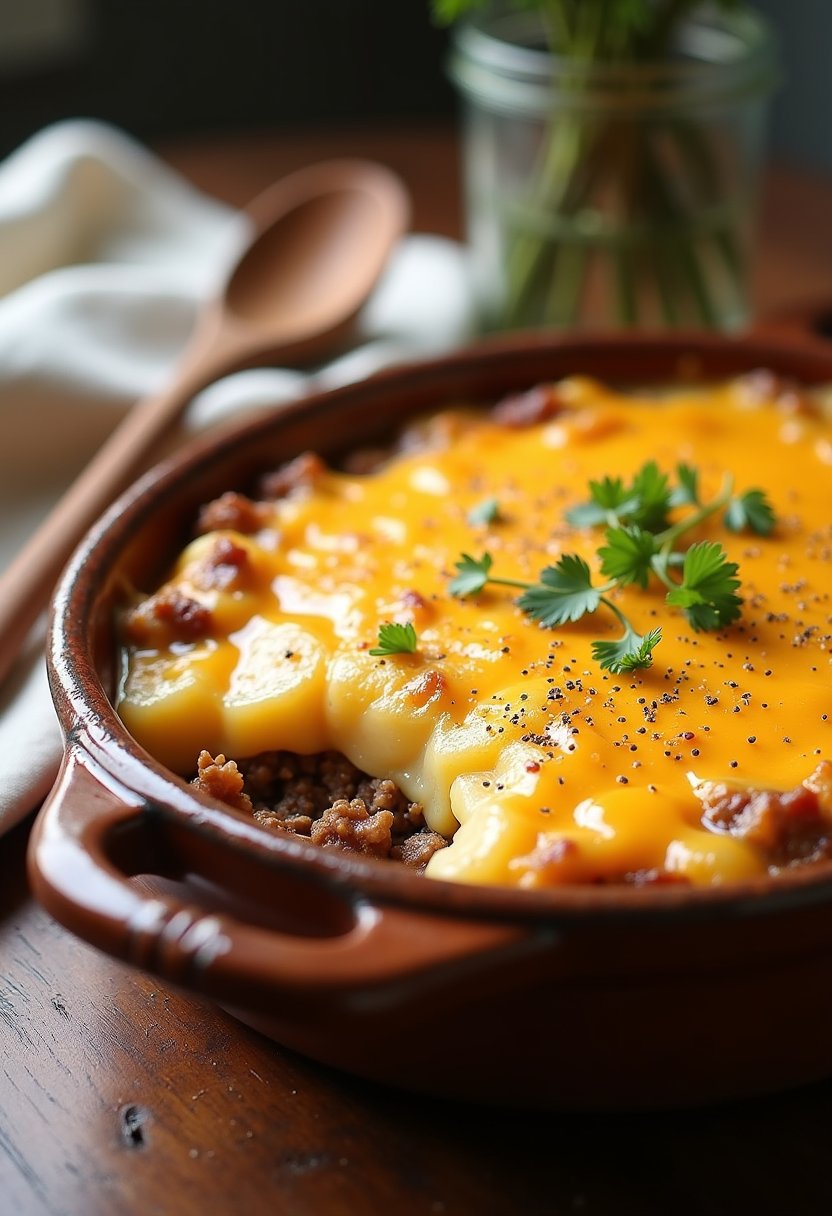 Hobo Casserole Ground Beef Recipe final dish