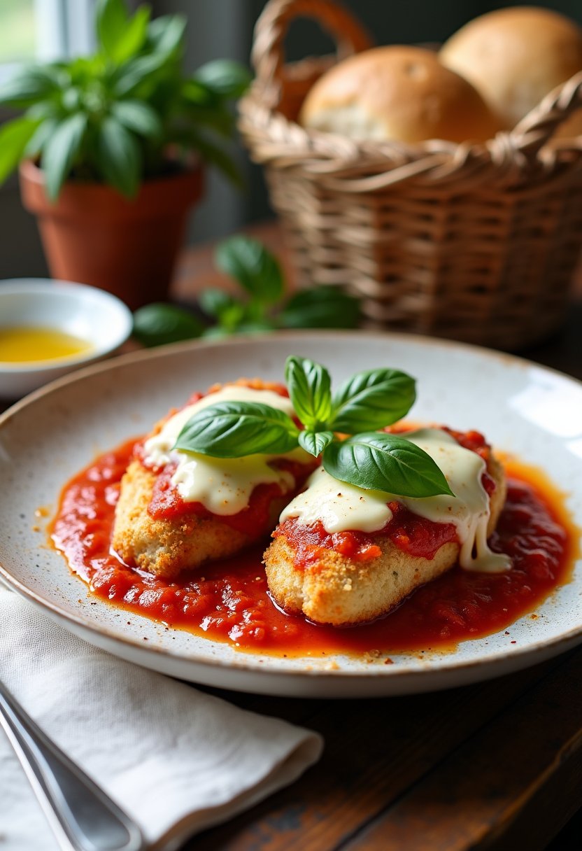 Chicken Parmesan Recipe dish