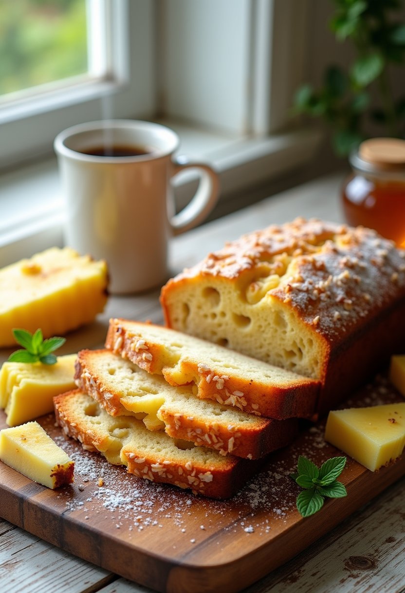 Coconut Pineapple Banana Bread Recipe
