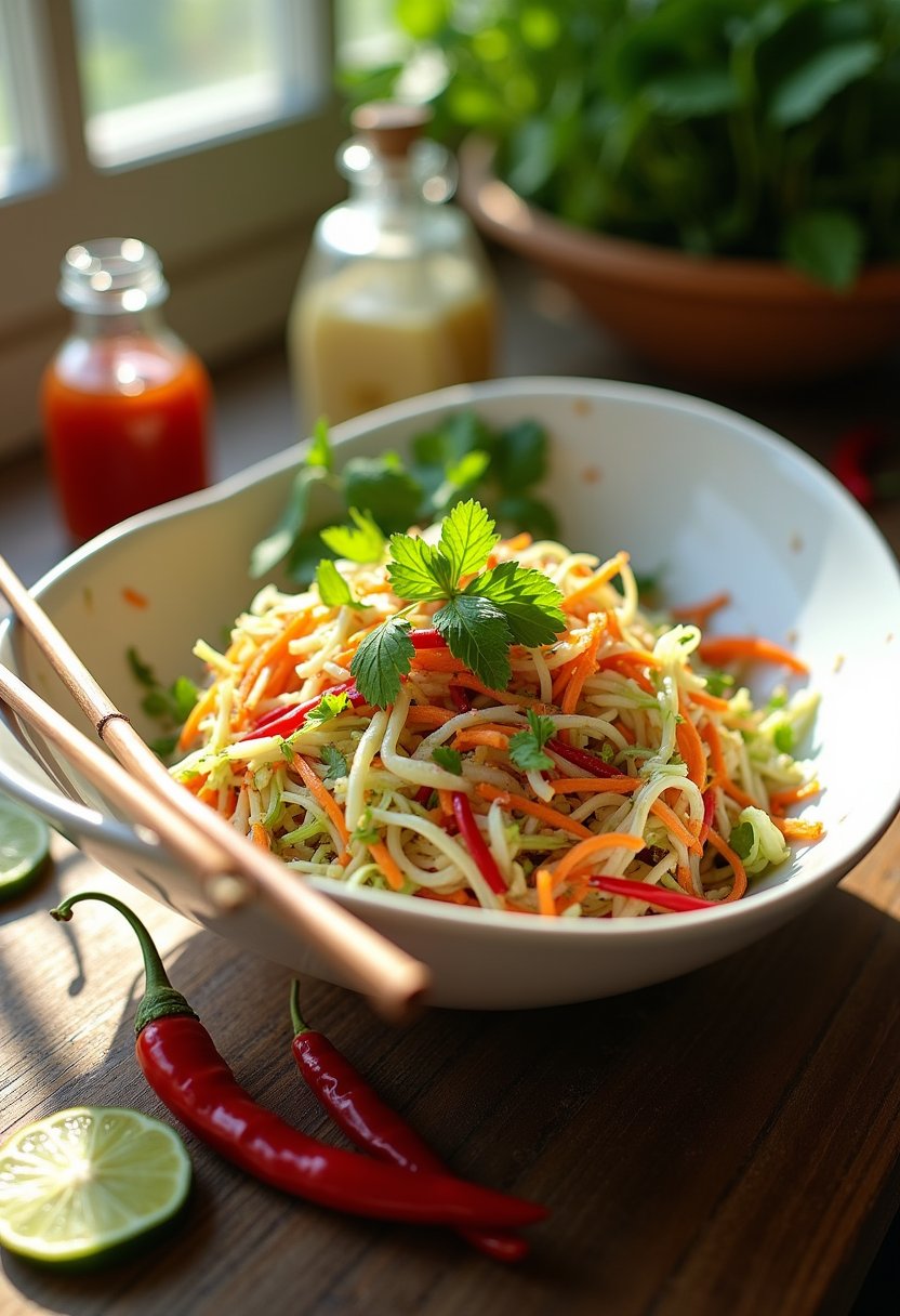 Thai Coleslaw Recipe final dish