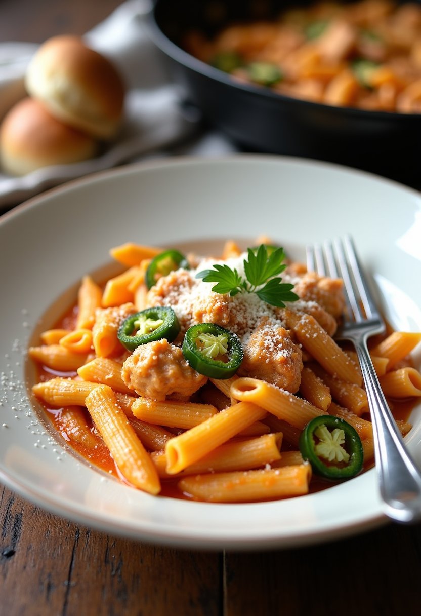 54th Street Rattlesnake Pasta final dish