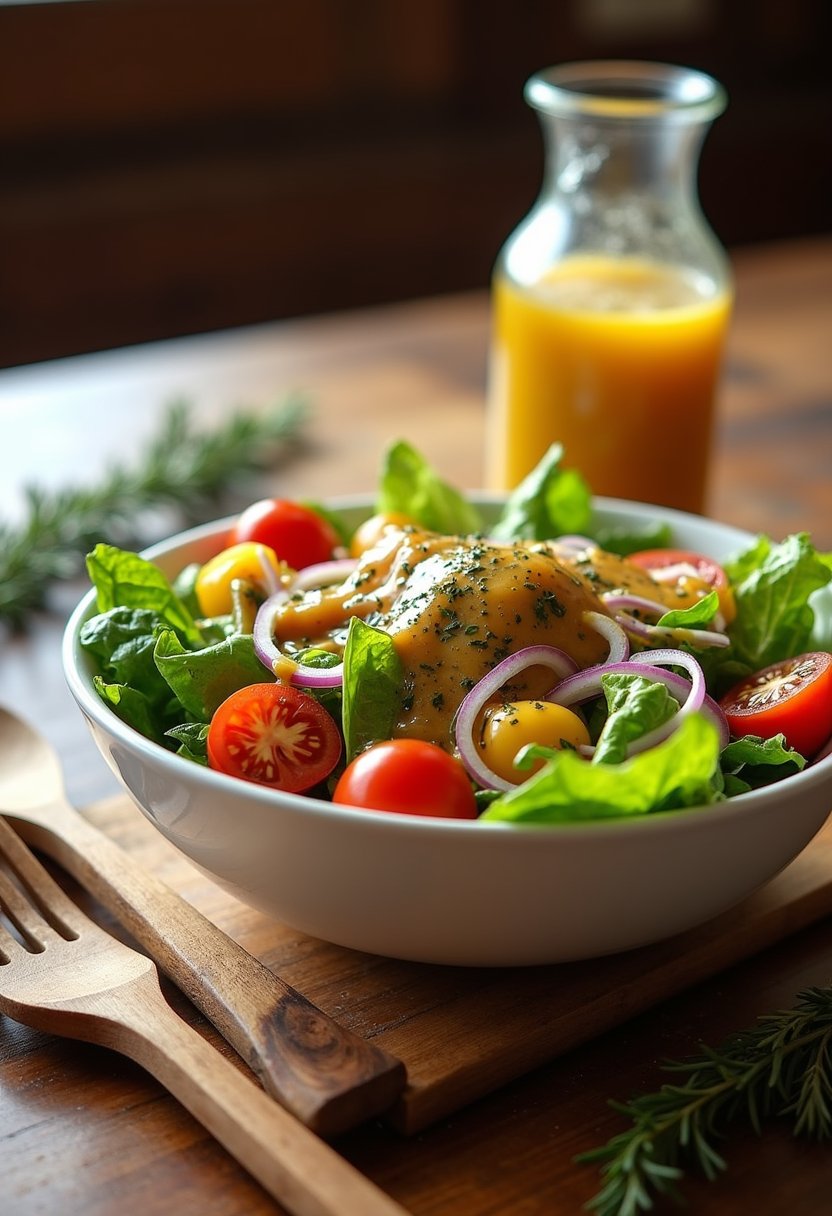 Texas Roadhouse Italian Dressing Recipe final dish