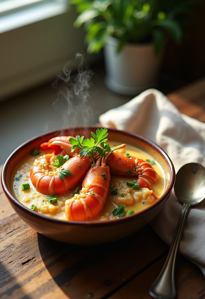 Crawfish Etouffee Recipe with Cream of Mushroom dish