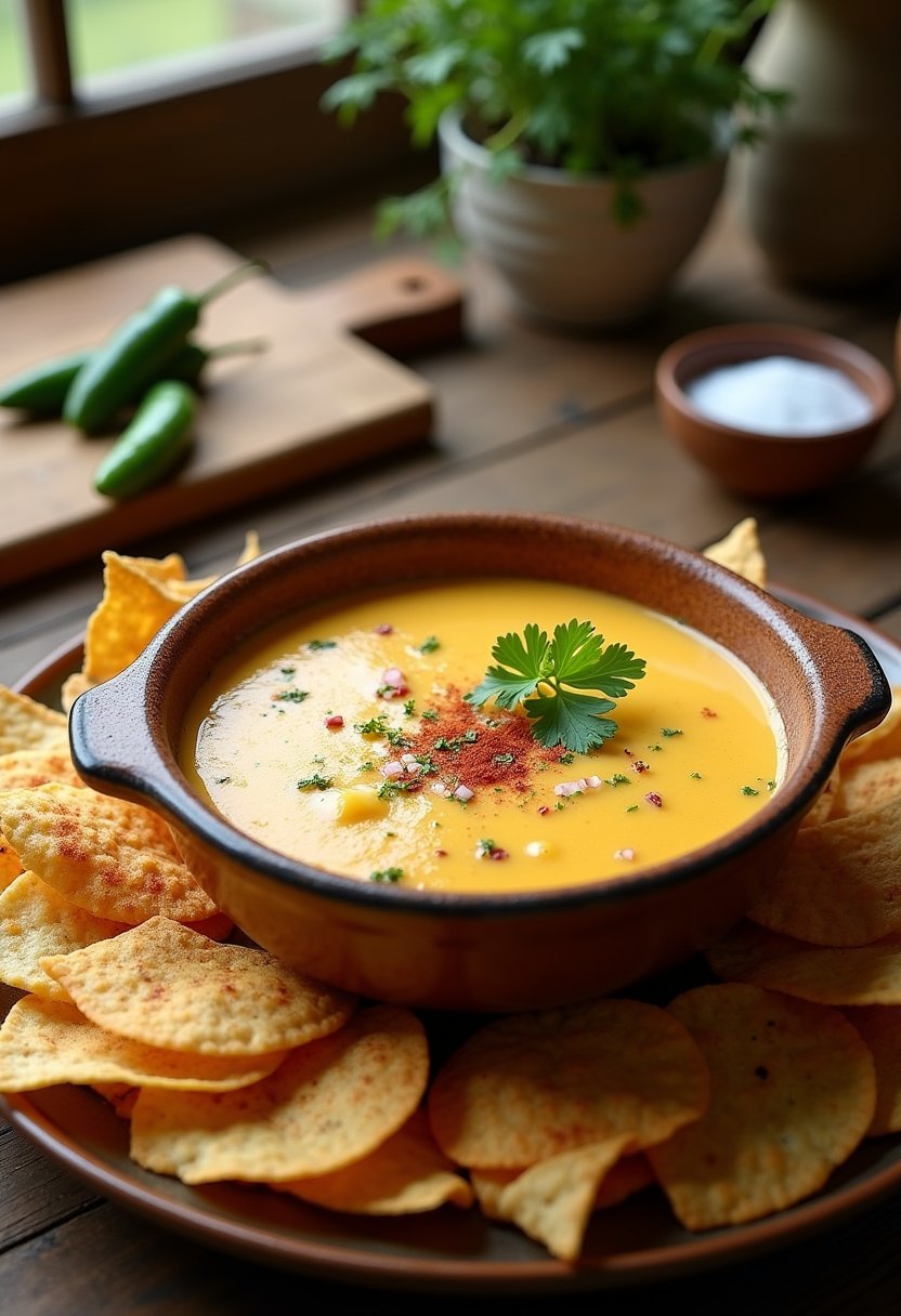 Queso with Evaporated Milk