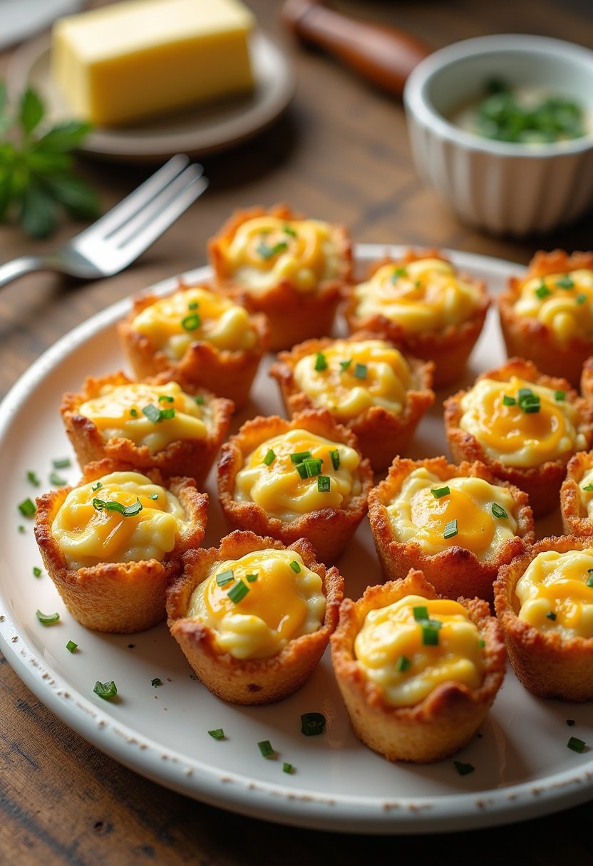 Scrambled Egg Hash Brown Cups final dish