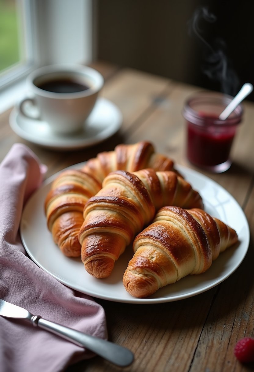Paul Hollywood Croissant final dish