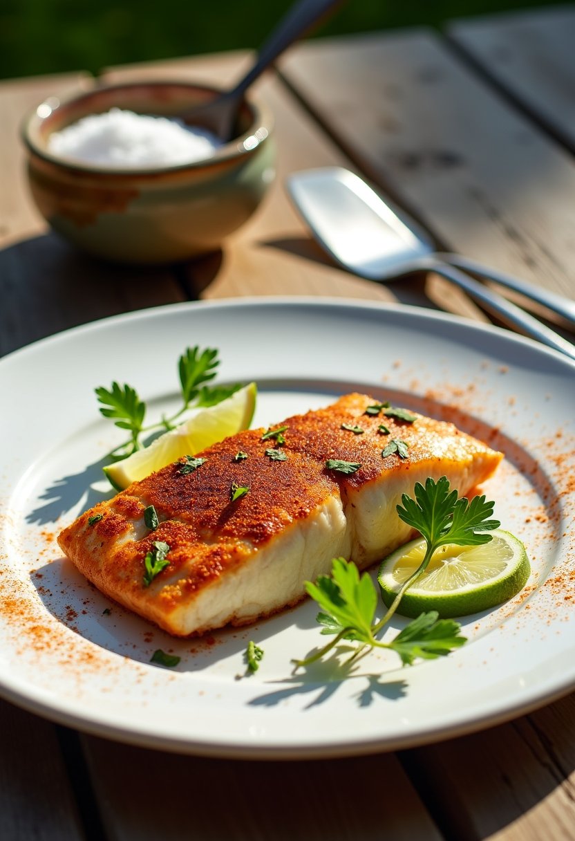 Bobby Flay Grouper final dish