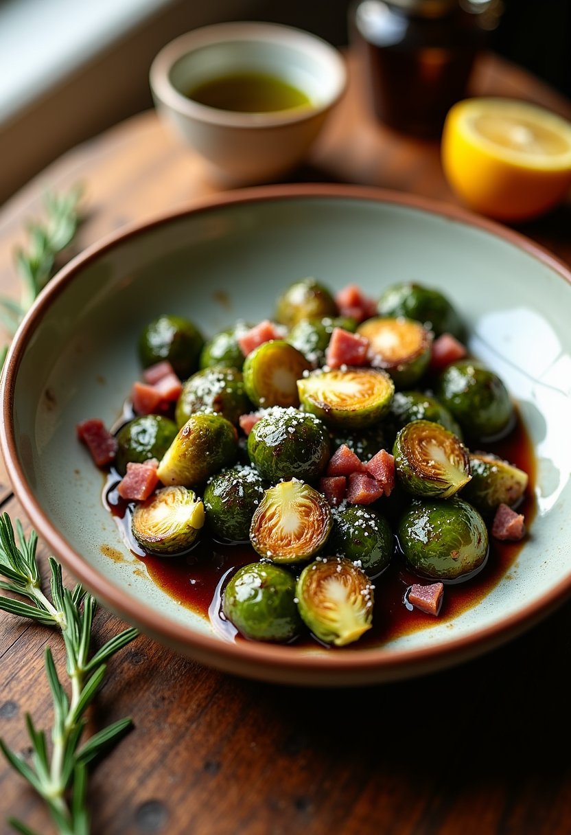 Coopers Hawk Brussel Sprouts final dish