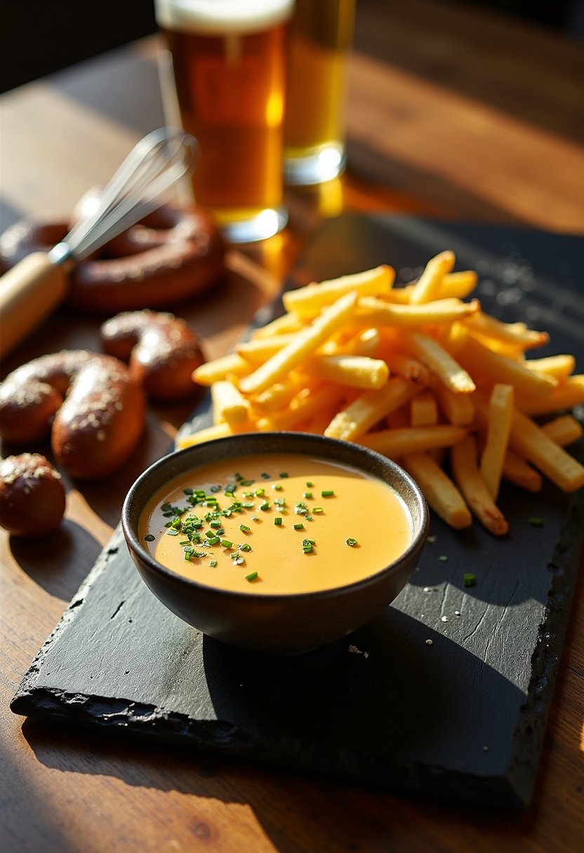 Red Robin Beer Cheese Recipe final dish