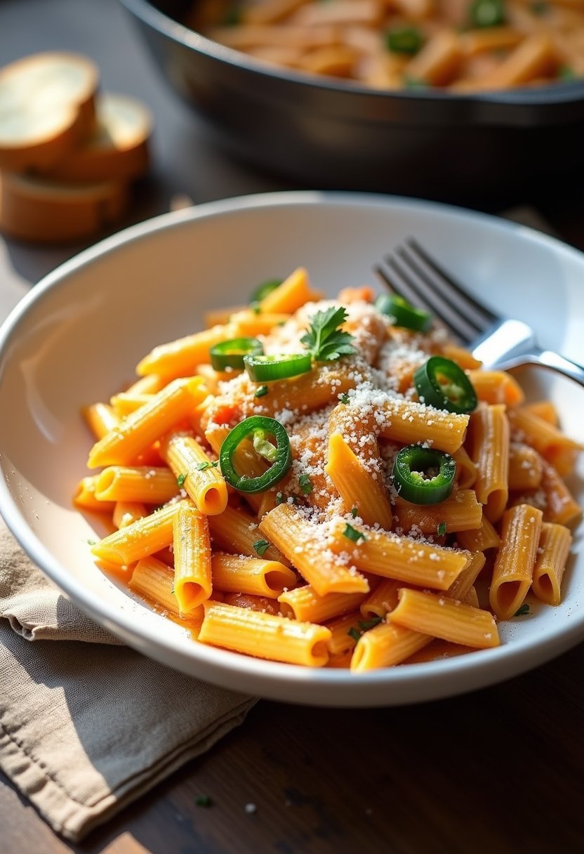 54th Street Rattlesnake Pasta dish