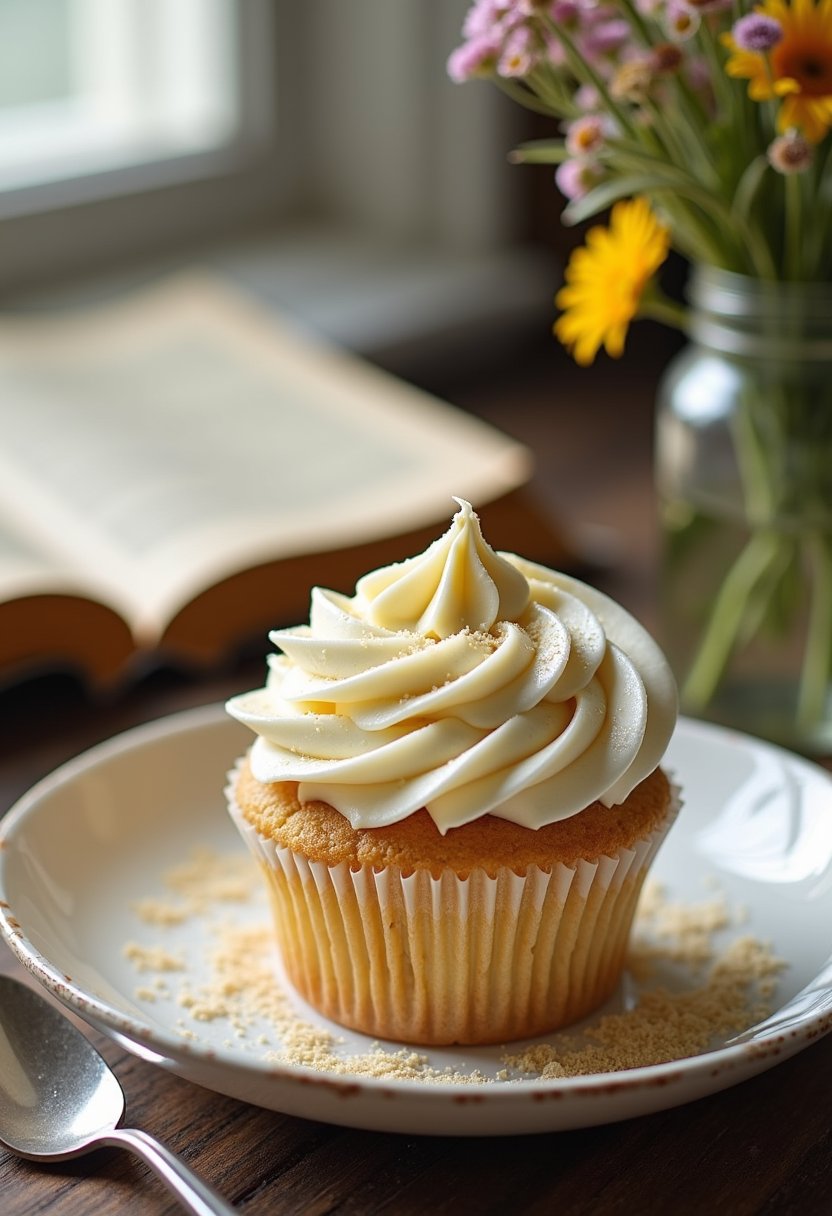 Crisco Frosting with Granulated Sugar final dish