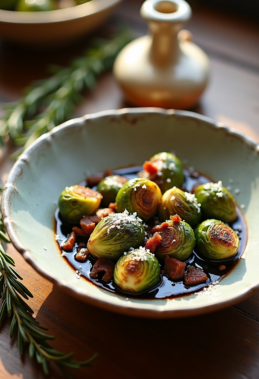 Coopers Hawk Brussel Sprouts dish