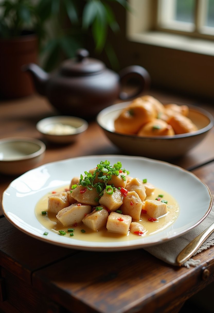 Chinese Coconut Chicken Recipe dish