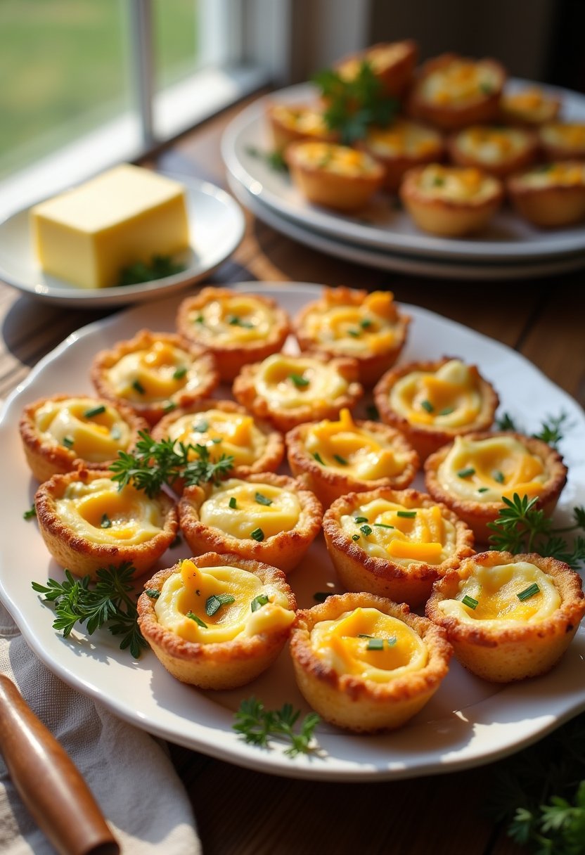 Scrambled Egg Hash Brown Cups dish