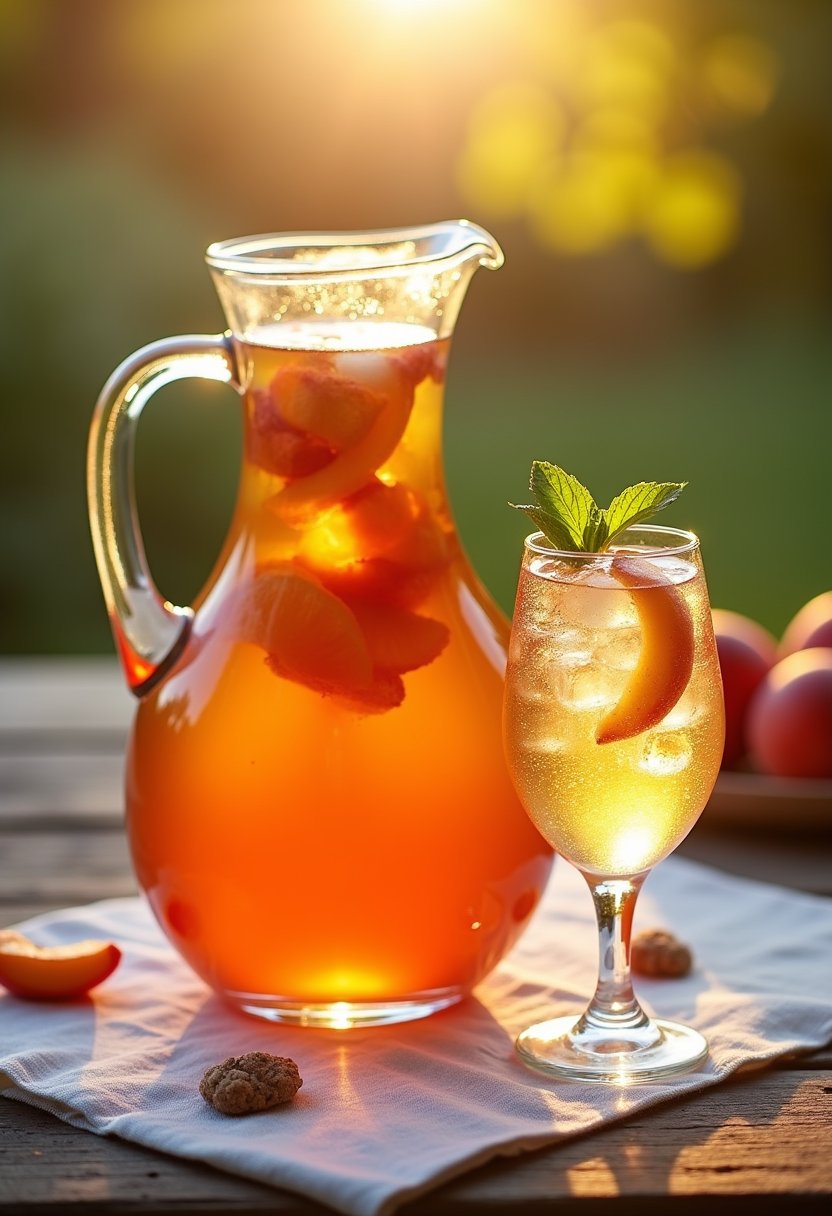 Applebee's Peach Sangria Recipe final dish