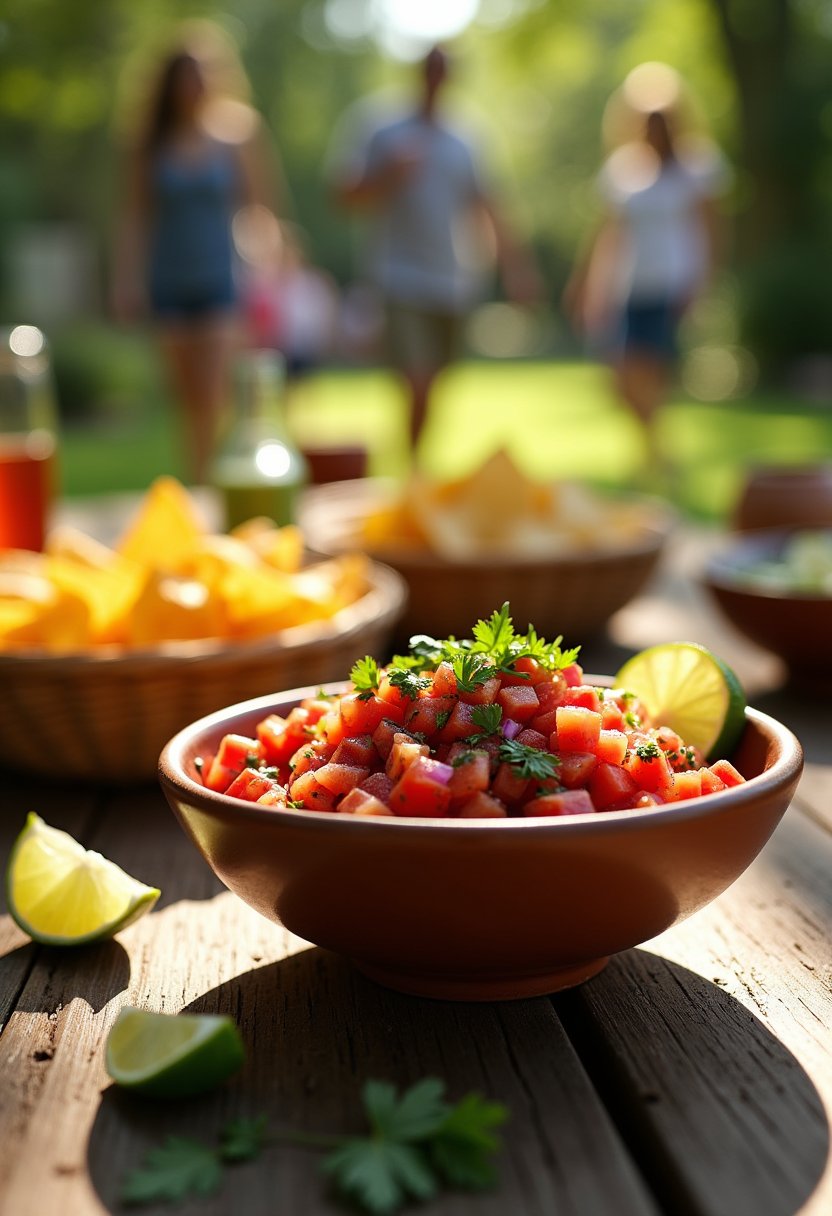 Bobby Flay Salsa dish