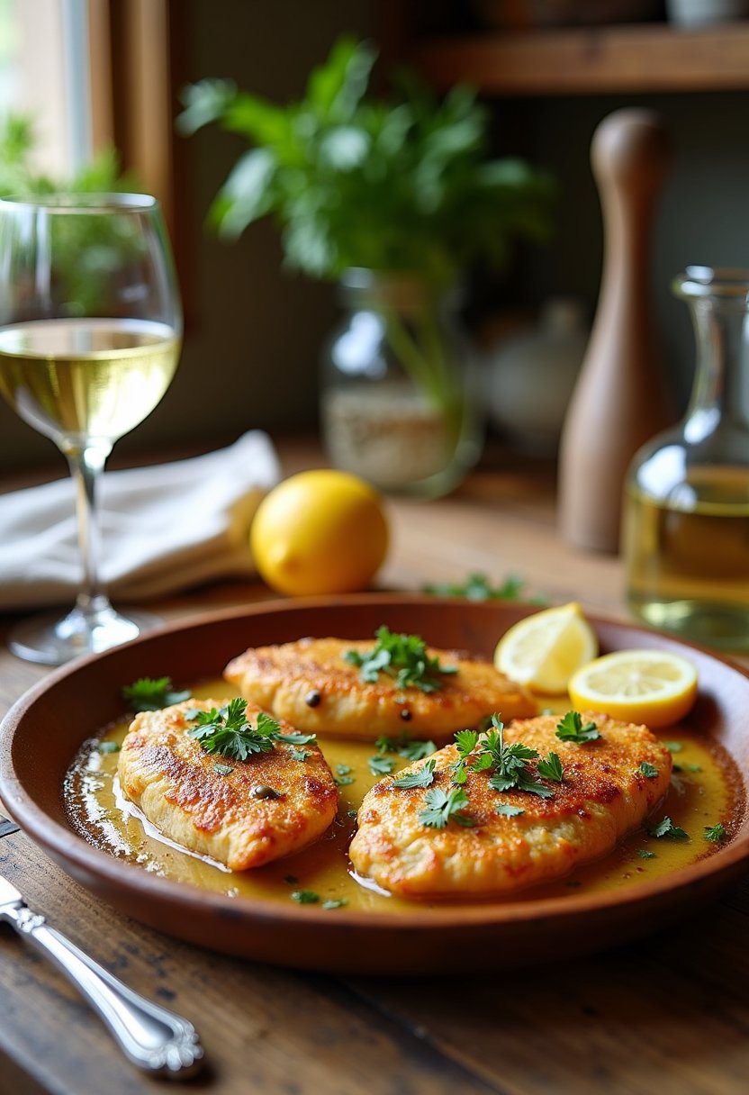 Bobby Flay Chicken Piccata