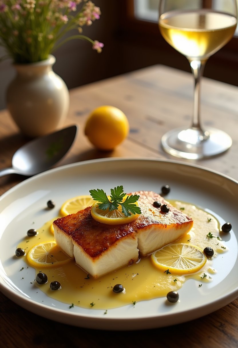 Ruth's Chris Chilean Sea Bass Recipe dish