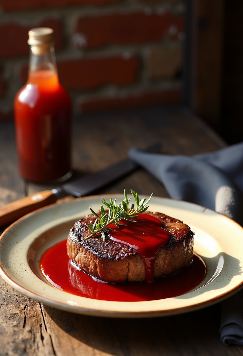 Peter Luger Steak Sauce dish